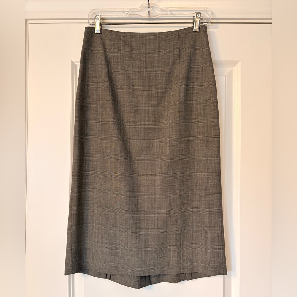 Banana Republic Gray Pencil Skirt